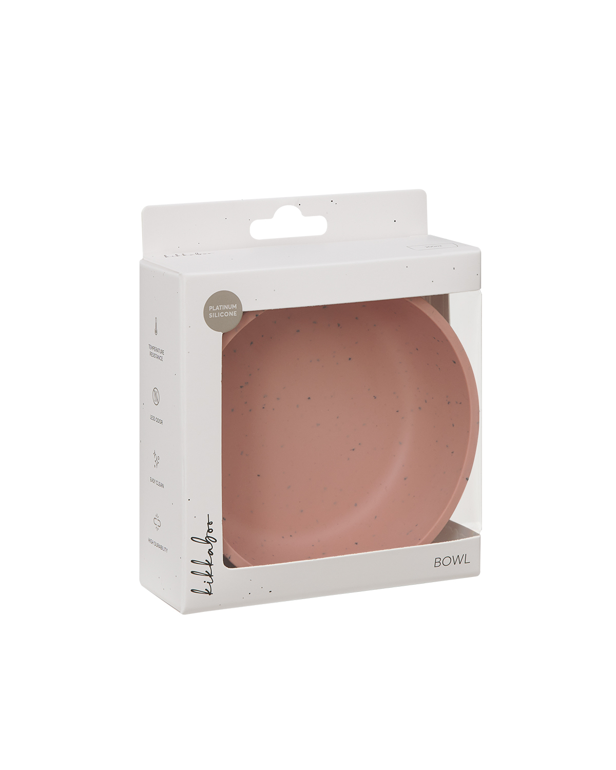 Bol pentru bebelusi,din silicon, 200 ml, Platinum Blush